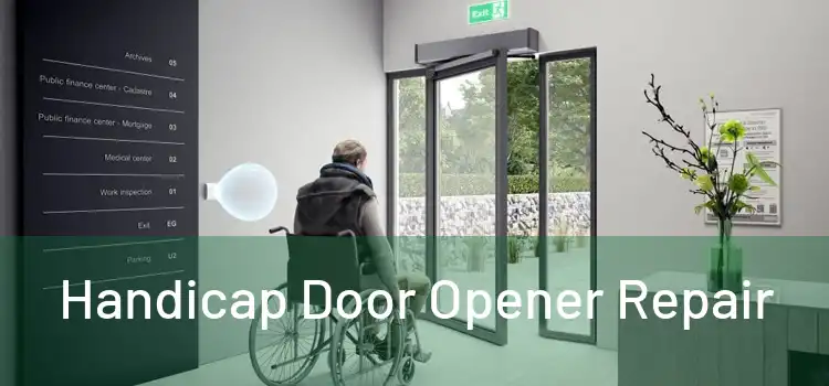 Handicap Door Opener Repair
